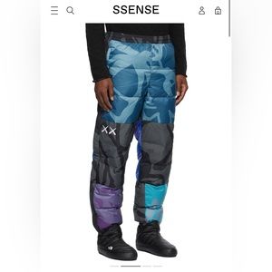 The North Face Multicolor KAWS Edition Retro 1996 Nuptse Track Pants 👖